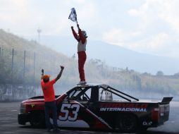 Rached, a bordo de la camioneta número 53, tuvo un cierre espectacular en los últimos minutos donde retomó la punta. EL INFORMADOR / R. Tamayo