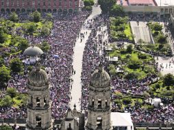 Estiman que la asistencia para el próximo miércoles 12 de octubre será de entre un millón 250 mil y un millón 500 mil personas. NTX / ARCHIVO