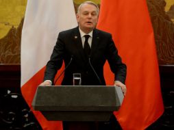 El ministro asegura que su país no cederá con la cuestión del uso de armas químicas por parte del régimen. AFP / ARCHIVO