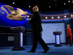 Tras el debate entre Clinton y Trump favorece la recuperación del peso. AFP / B. Smialowski