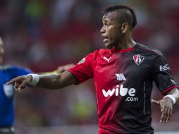 La lesión de Leiton Jiménez, previa al encuentro del pasado sábado, lo mantendrá fuera por cuatro semanas. MEXSPORT / ARCHIVO