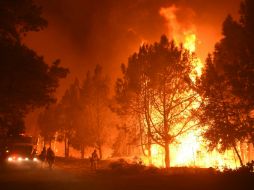 Las autoridades no dieron una cifra exacta de cuántas viviendas han sido dañadas debido al siniestro. AFP / J. Edelson