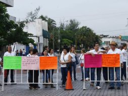 Gobierno del estado debe al menos 500 millones de pesos a los maestros adheridos al SUTSEM. SUN / P. Morales