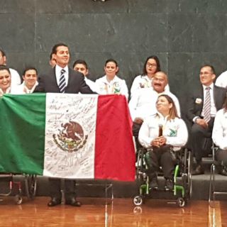 Peña Nieto reconoce logros de atletas paralímpicos en Río