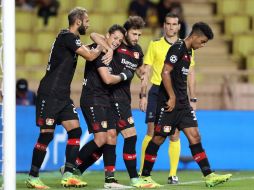 'Chicharito' remató contundente para vencer al arquero del cuadro francés al minuto 74. AFP / V. Hache