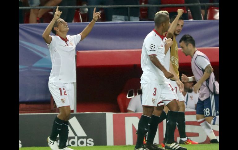 Ben Yedder anotó por el Sevilla al minuto 52. AP / M. Morenatti