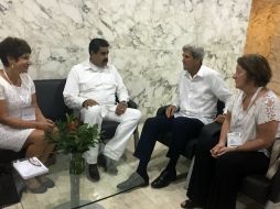 Maduro hace el anuncio luego de que se reuniera con John Kerry en Cartagena ayer lunes. AP / ARCHIVO