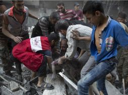 Autoridades sirias retomaron el jueves pasado su ofensiva contra las zonas en poder de los insurgentes en Alepo. AFP / K. Al-Masri