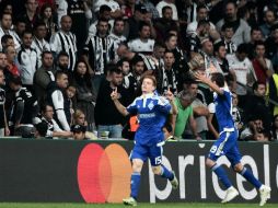 Victor Tsygankov fue el jugador del Dinamo que logró el empate contra los turcos. AFP / O. Kose