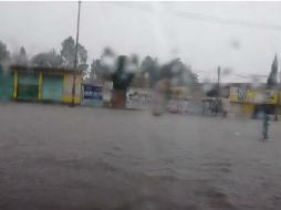 Las fuertes lluvias provocaron estragos  en varios puntos de la Ciudad de México. TWITTER / @MetroCDMX