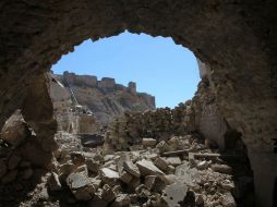 Las zonas atacadas están en la parte oriental de Alepo, sitiada por el Ejército y en poder de la oposición. AFP / G. Ourfalian