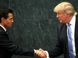 Si la campaña de Trump no reembolsa el viaje, equivaldría a recibir una contribución ilegal en especie del Gobierno mexicano. EFE / ARCHIVO