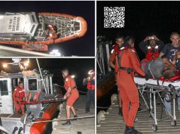 La Semar informó que una embarcación clase Defender, perteneciente a la Ensar de Ensenada, zarpó para atender la emergencia. TWITTER / @SEMAR_mx