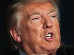 El candidato republicano criticó al reportero de Newsweek, de quien dijo que tiene una ‘mala reputación’. AFP / S. Platt