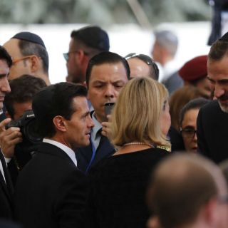 Shimon Peres lega tolerancia sobre agravios: Peña Nieto