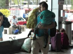 Tan sólo en un día de inhabilitación, la Terminal de Autobuses de Morelia registró 850 corridas canceladas y 30 mil usuarios afectados. NTX / ARCHIVO