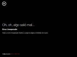 Un mensaje de error sale en la pantalla al momento de intentar cargar el contenido. ESPECIAL / netflix.com