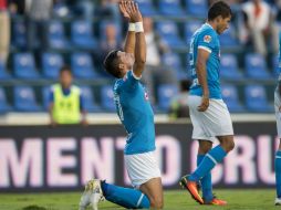 Jorge Benítez selló el triunfo del Cruz Azul al minuto 90. MEXSPORT / D. Leah