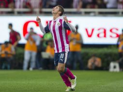 Brizuela se lució y metió un golazo al minuto 52. MEXSPORT / C. de Marchena