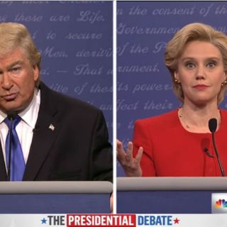 'Saturday Night Live' parodia debate entre Clinton y Trump