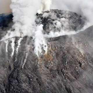La Segob evalúa actividad del Volcán El Colima