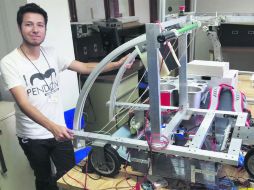 ESFUERZO. César Augusto Serrano es el único estudiante del IPN  que forma parte del UNAM Space. ESPECIAL / UdeG/A. González