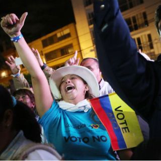 Colombianos dicen 'No' a acuerdo de paz entre el Gobierno y las FARC