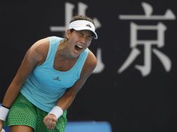La española tuvo ante Putintseva un partido más cómodo que el de su estreno, y ganó en dos sets por 6-2 y 7-6 (5). AP / A. Wong