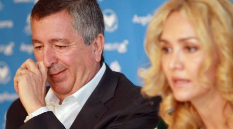 Angélica Fuentes y Jorge Vergara se disputan el control de varias empresas desde 2014. EL INFORMADOR / ARCHIVO