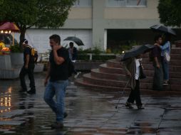Pronostican cielo nublado, temperaturas más templadas y posibles granizadas e inundaciones. EL INFORMADOR / ARCHIVO