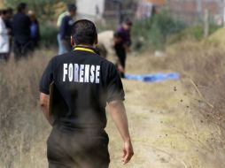 Al lugar acudieron elementos de la Policía Michoacán, en espera del arribo de los servicios periciales. NTX / ARCHIVO