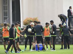 Los últimos en incorporarse fueron los hermanos Dos Santos, Jonathan y Giovani, quienes llegaron a México este lunes. MEXSPORT / O. Aguilar