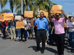 Entre los desaparecidos se encuentra Génesis ‘N’, por quien se han registrado manifestaciones pidiendo su regreso. EFE / L. Monroy