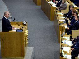 El presidente se refirió a los recientes comicios para señalar que la nueva cámara es 'perfectamente legítima'. AFP / N. Kolesnikova