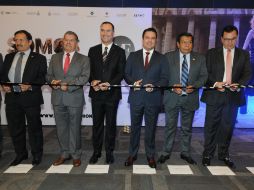 'Unidos podemos desarrollar nuevas técnicas y aprovechar el potencial creativo de los jaliscienses', sentencia Aristóteles. ESPECIAL / Aristóteles Sandoval