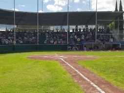 El partido se realizó en el municipio de Nochistlán, Zacatecas. TWITTER / @charrosbeisbol