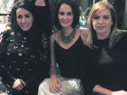 María Laura Medina de Salinas, de fomento cultural Grupo Salinas, con Fernanda Leonel de González Urrea y Diana Malacara de Gómez. EL INFORMADOR / C. Santana