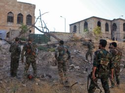 Autoridades confirmaron que entre los fallecidos hay líderes militares de las facciones opositoras. AFP / G. Ourfalian
