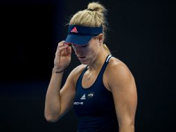 Tras el resultado, Kerber sigue sin estrenar un título en su nueva posición como líder de la clasificación de la WTA. AFP / N. Asfouri