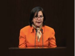 Mercedes Guillén indicó que la Subcomisión de Examen Previo debió haberse formado en otras Legislaturas. FACEBOOK / Mercedes del Carmen Guillén Vicente