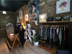 Carolina Cerecer impulsa el proyecto de galería. EL INFORMADOR / G. Gallo