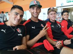 Jugadores del Atlas compartieron algunas fotografías antes de viajar a San Antonio. TWITTER / @atlasfc