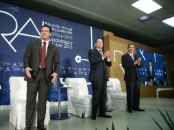 Los gobernadores estuvieron durante en la Reunión Anual de Industriales 2016. EL INFORMADOR / R. Tamayo