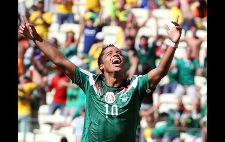 'Fui muy bien recibido, estoy trabajando con mucha intensidad', asegura dos Santos. NTX / ARCHIVO