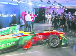 Hong Kong. La presentación del equipo Audi que competirá en la Fórmula E. ESPECIAL / Fórmula E