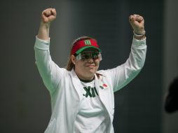 Alejandra Zavala acumuló su segundo campeonato, en el que únicamente ven acción los 11 mejores tiradores del mundo. MEXSPORT / ARCHIVO