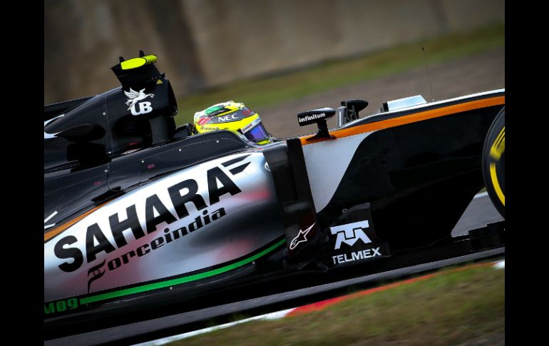 De conseguir un resultado positivo, Sergio Pérez superaría su mejor marca de puntos en una temporada en su carrera en la F1. EFE / D. Azubel