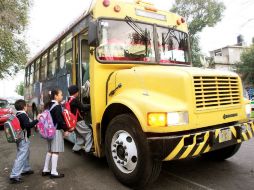 Cada escuela implementará la estrategia que considere más conveniente para el traslado de sus alumnos. SUN / ARCHIVO