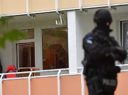 El apartamento fue revisado mientras las autoridades buscaban a un sirio, que sospechaban planeaba un ataque terrorista. EFE / H. Schmidth