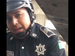 El agente ya no pertenece a la corporación de Naucalpan. TWITTER / @_Chema